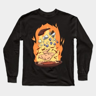 Spicy Chicken Long Sleeve T-Shirt